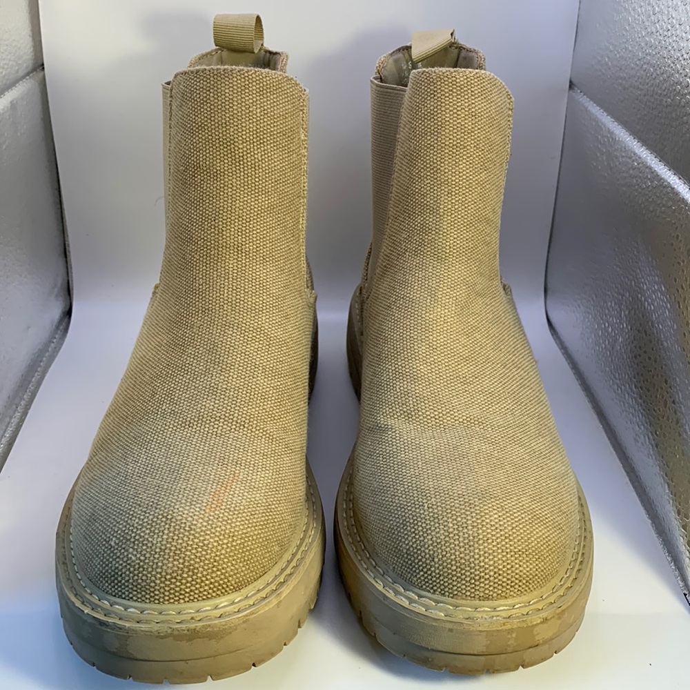 Dunes women’s combat boots no lace